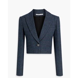 Veronica Beard NWT $598 Fabiola Jacket Blue Multi Sz 4